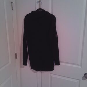 South Pole Turtleneck Sweater - Black